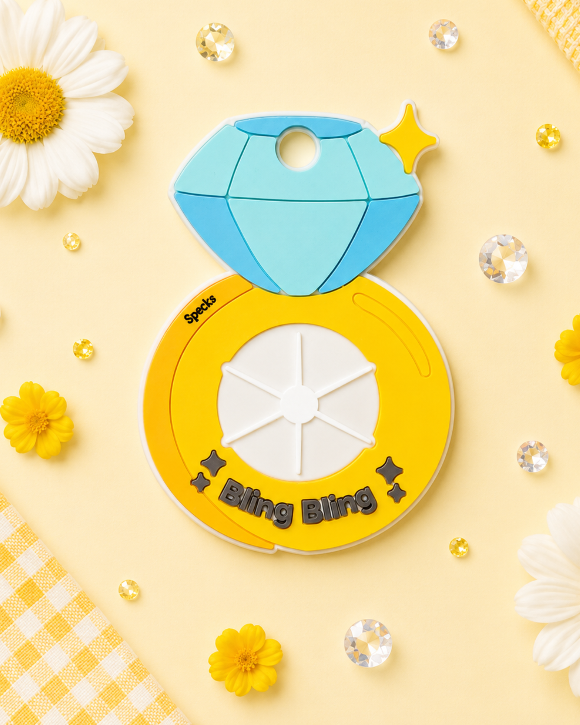 Bling Bling Diamond Ring Doody Loop