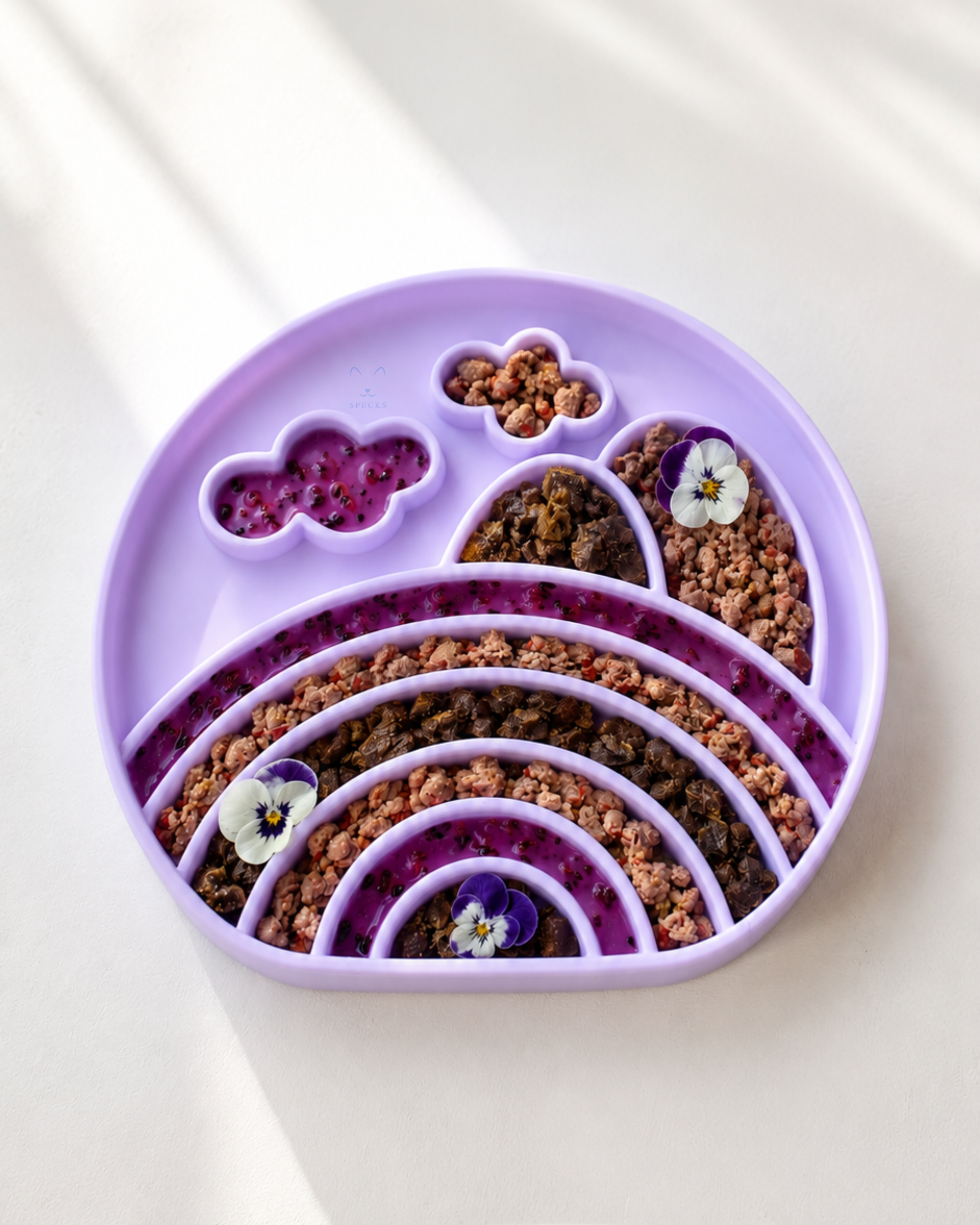 Over the Rainbow Pet Slow Feeder