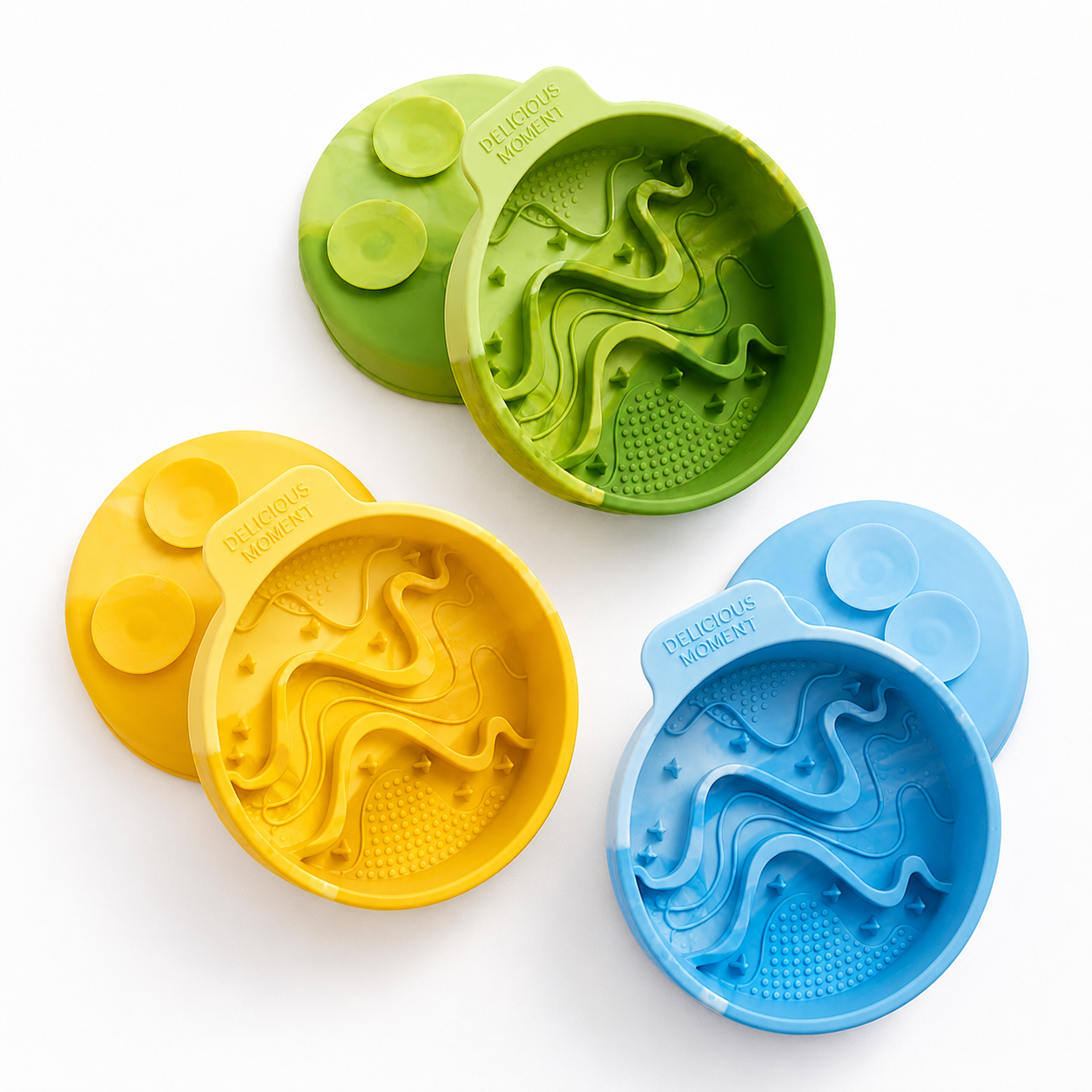 Seaside Swirl Pet Slow Feeder