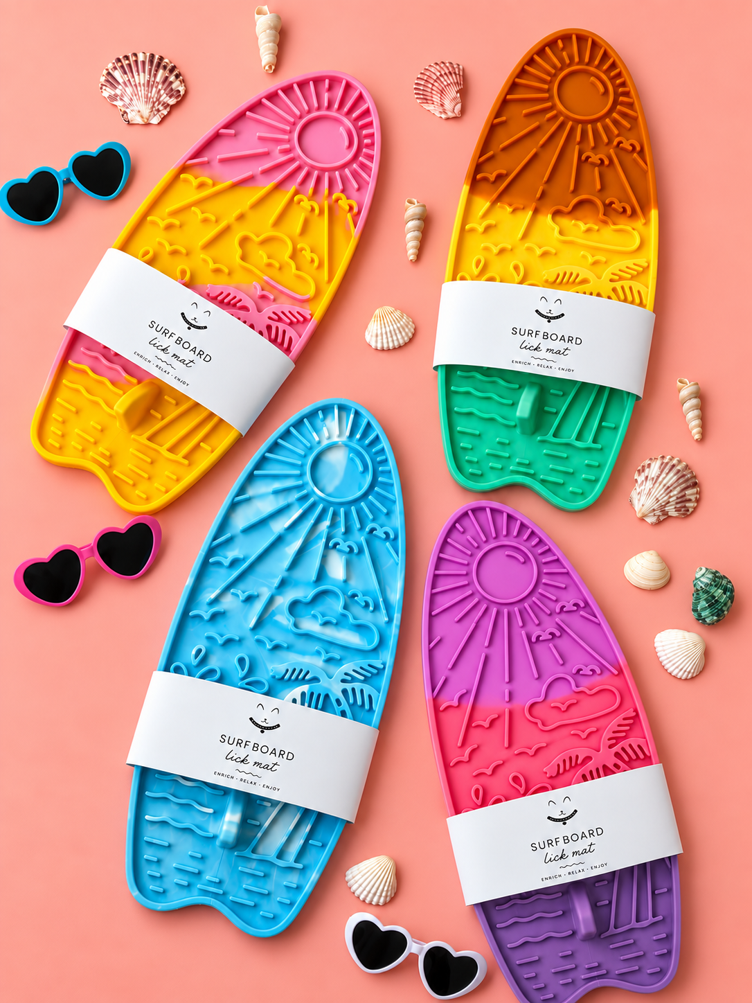 Surf's Up Surfboard Lick Mat